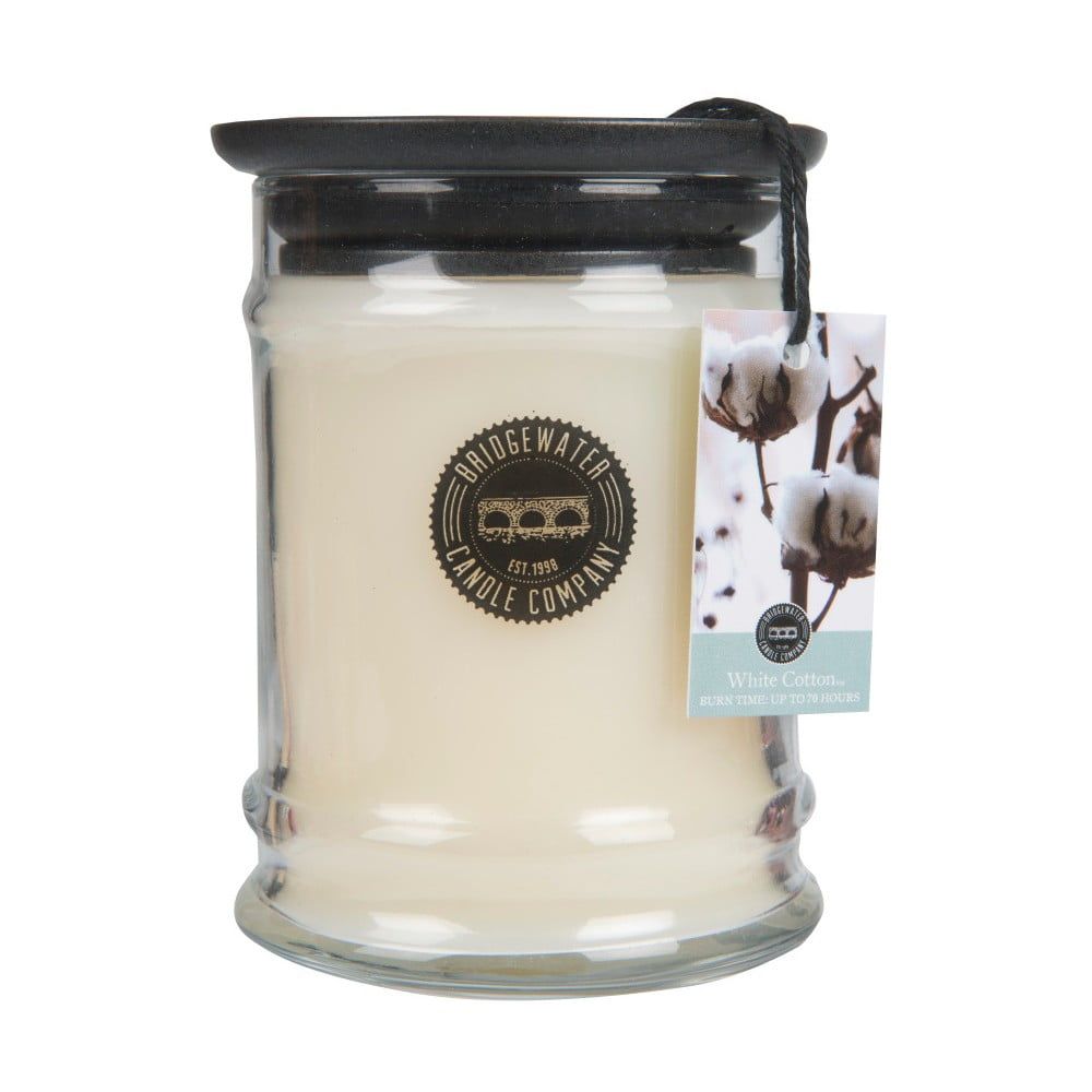 Aromatická sviečka v sklenenej dóze s vôňou bavlny Bridgewater candle Company, doba horenia 65 - 85 hodín - Bonami.sk