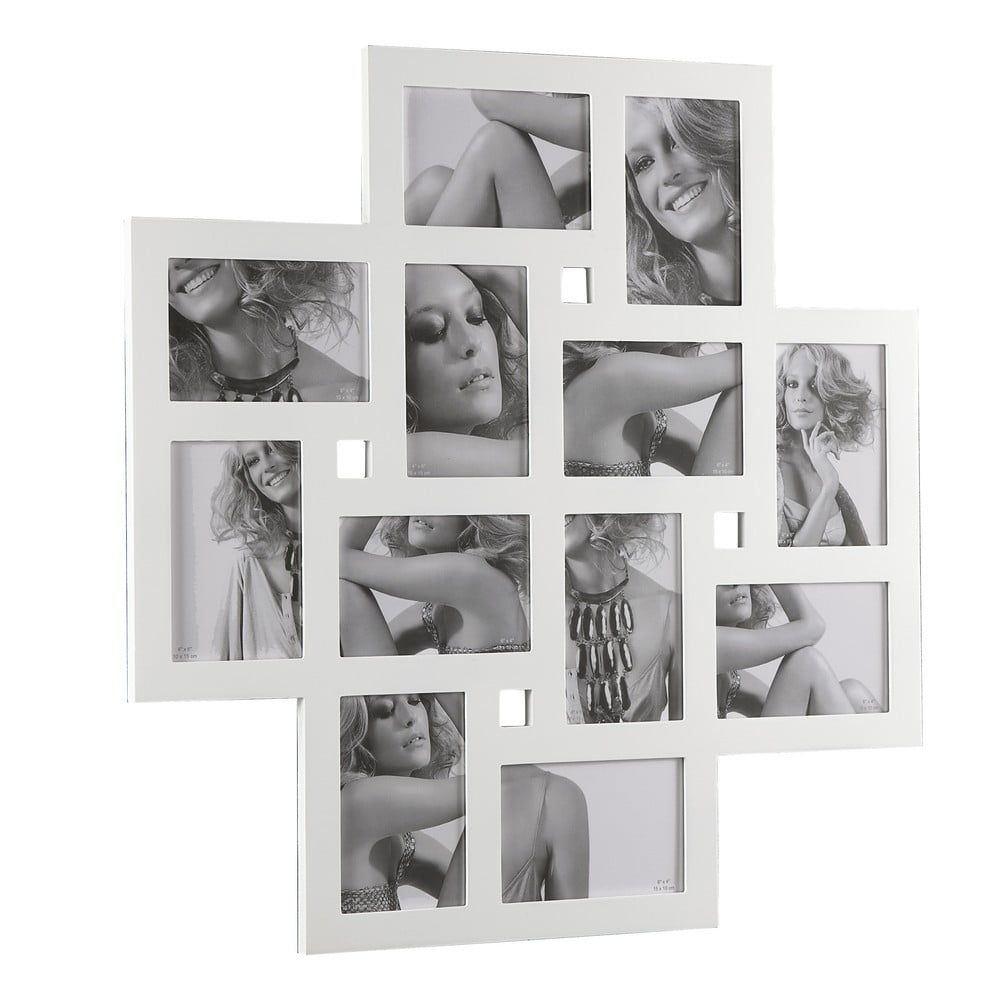 Biely nástenný fotorámik Tomasucci Collage, 10 × 15 cm - Bonami.sk