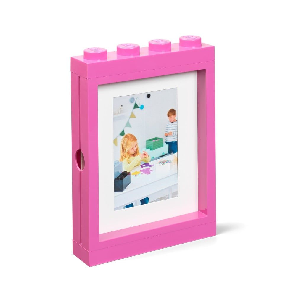 Ružový rámček na fotku LEGO®, 19,3 x 4,7 cm - Bonami.sk