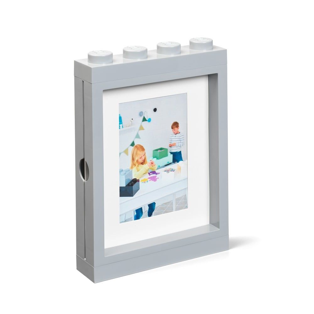 Sivý rámček na fotku LEGO®, 19,3 x 4,7 cm - Bonami.sk