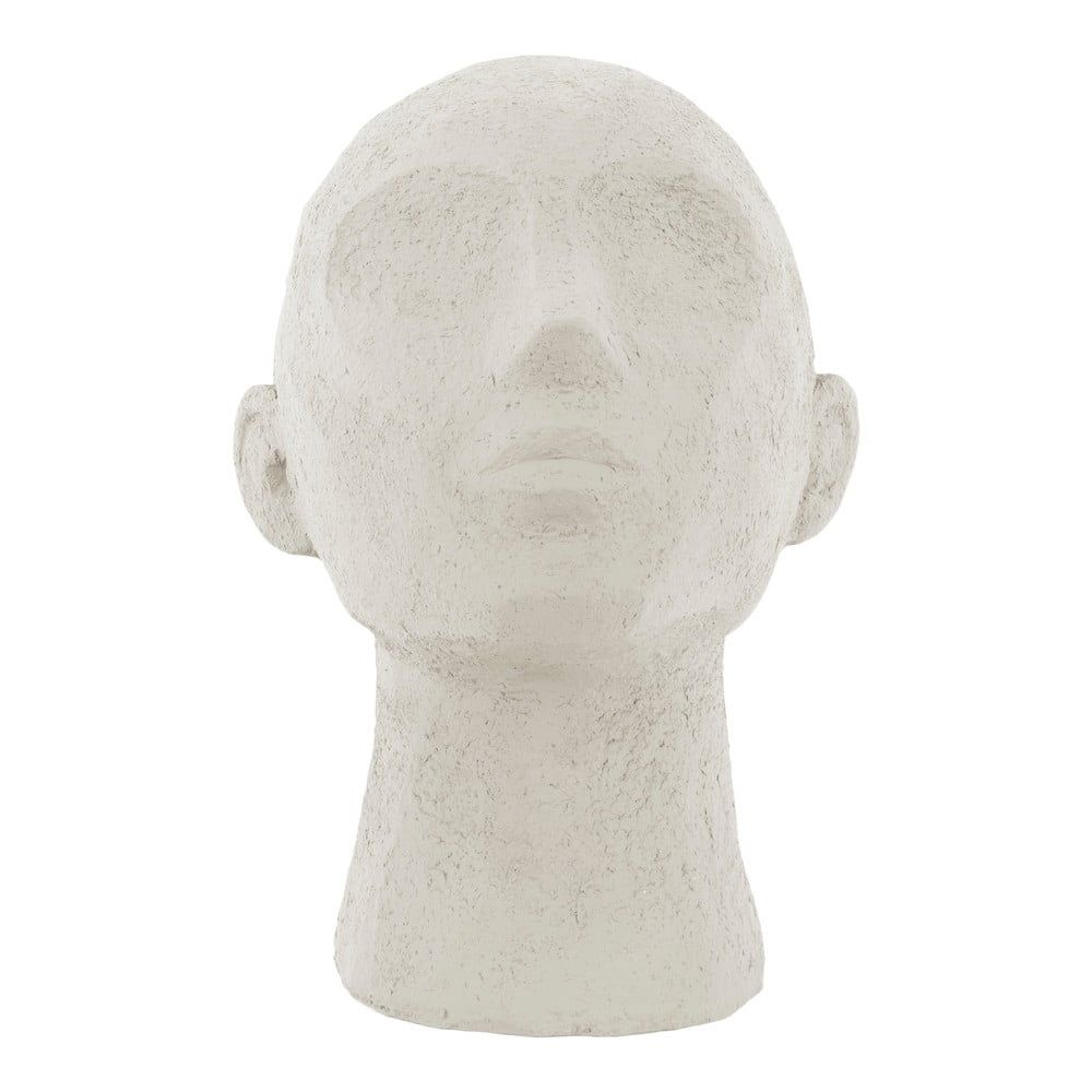 Slonovinovobiela dekoratívna soška PT LIVING Face Art, výška 22,8 cm - Bonami.sk