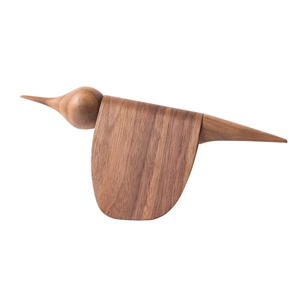 Soška v tvare vtáčika z orechového dreva Gazzda - Bonami.sk