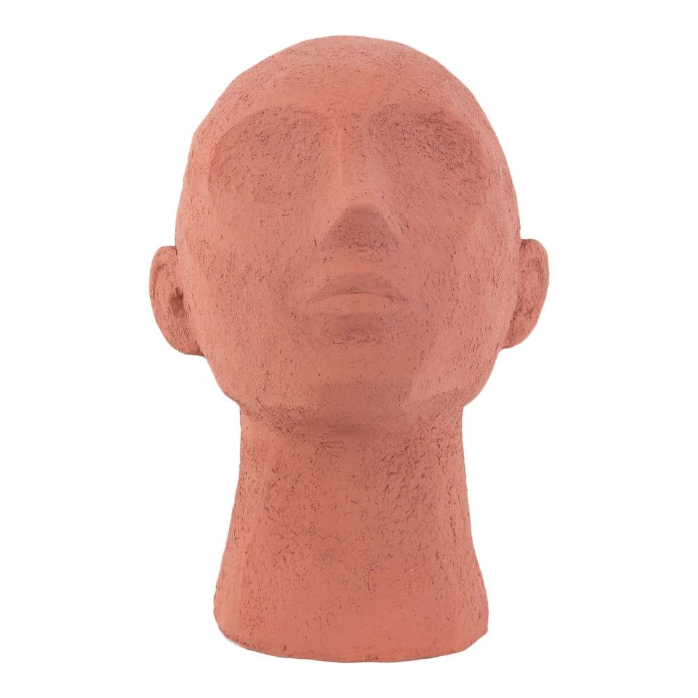 Terakotovooranžová dekoratívna soška PT LIVING Face Art, výška 22,8 cm - Bonami.sk