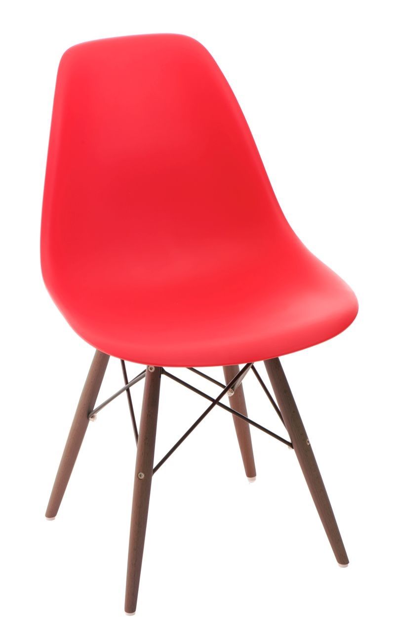 Stoličky P016V PP červená / tmavá - mobler.sk