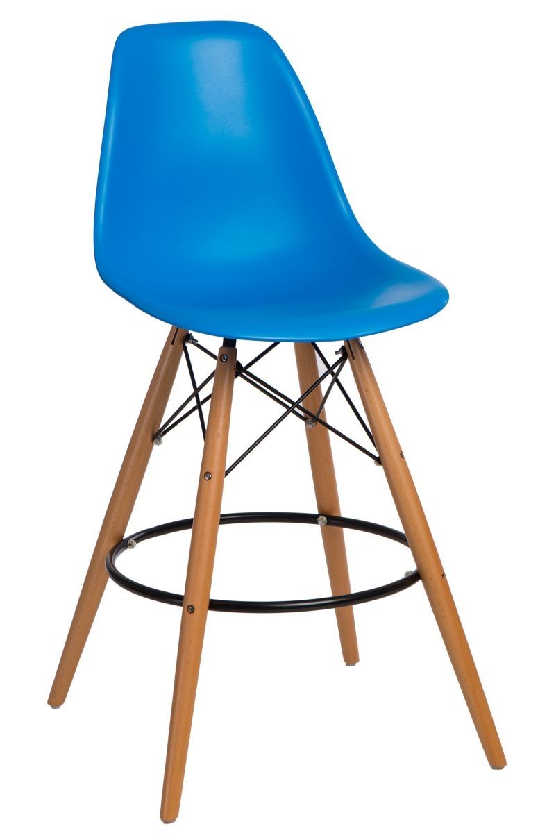  Barová stolička P016V PP modrá - mobler.sk