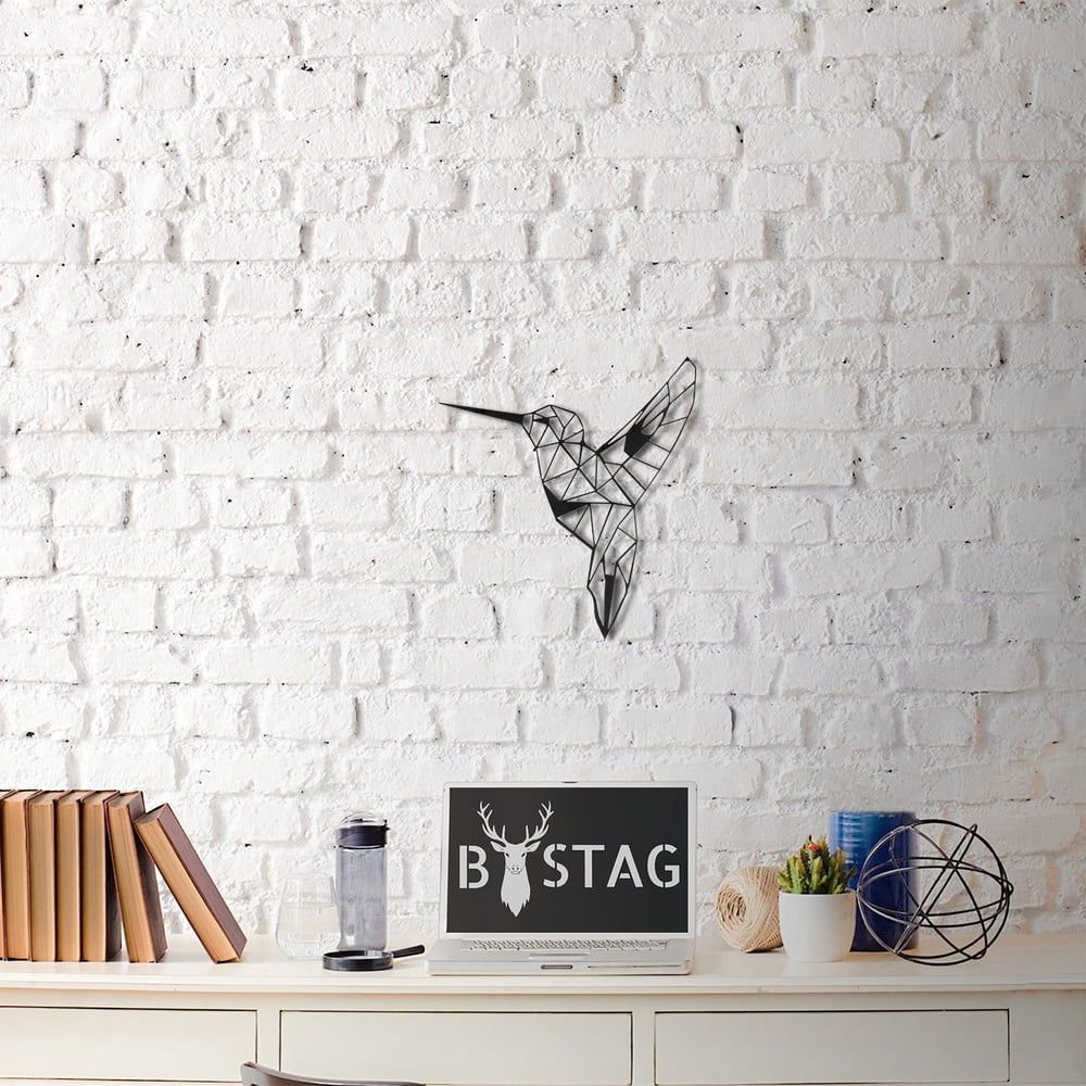 Nástenná kovová dekorácia Hummingbird, 49 × 43 cm - Bonami.sk