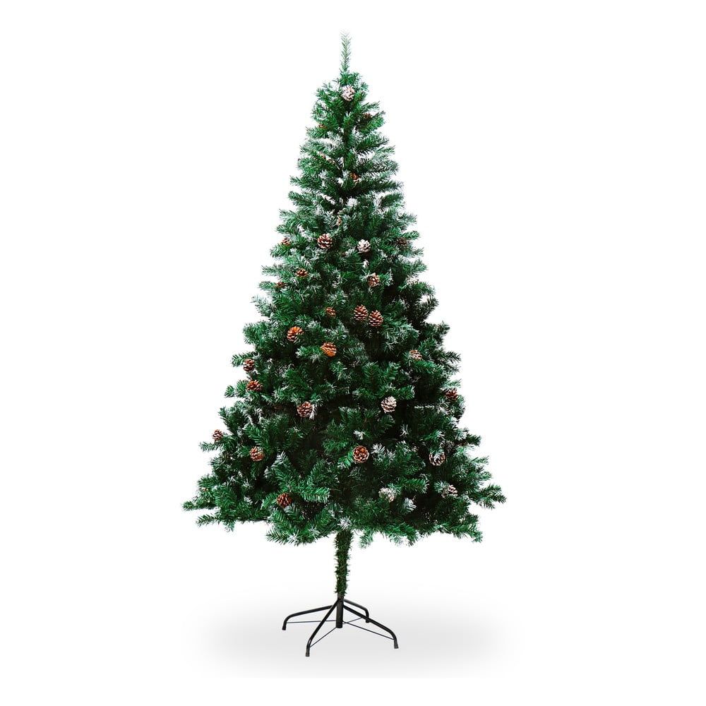 Umelý vianočný stromček so šiškami, výška 1,8 m - Bonami.sk