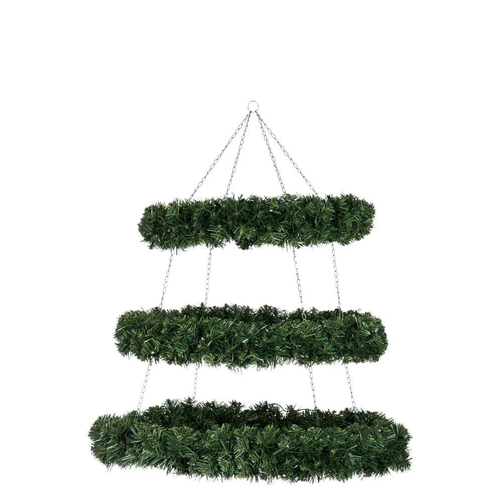 Závesná vianočná dekorácia J-Line Wreath - Bonami.sk