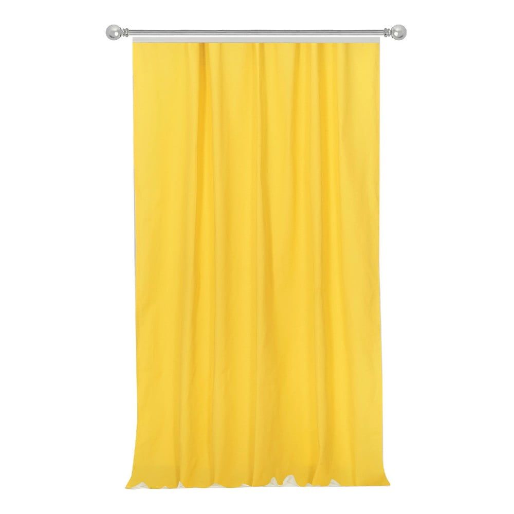 Žltý záves Mike & Co. NEW YORK Simply Yellow, 170 × 270 cm - Bonami.sk