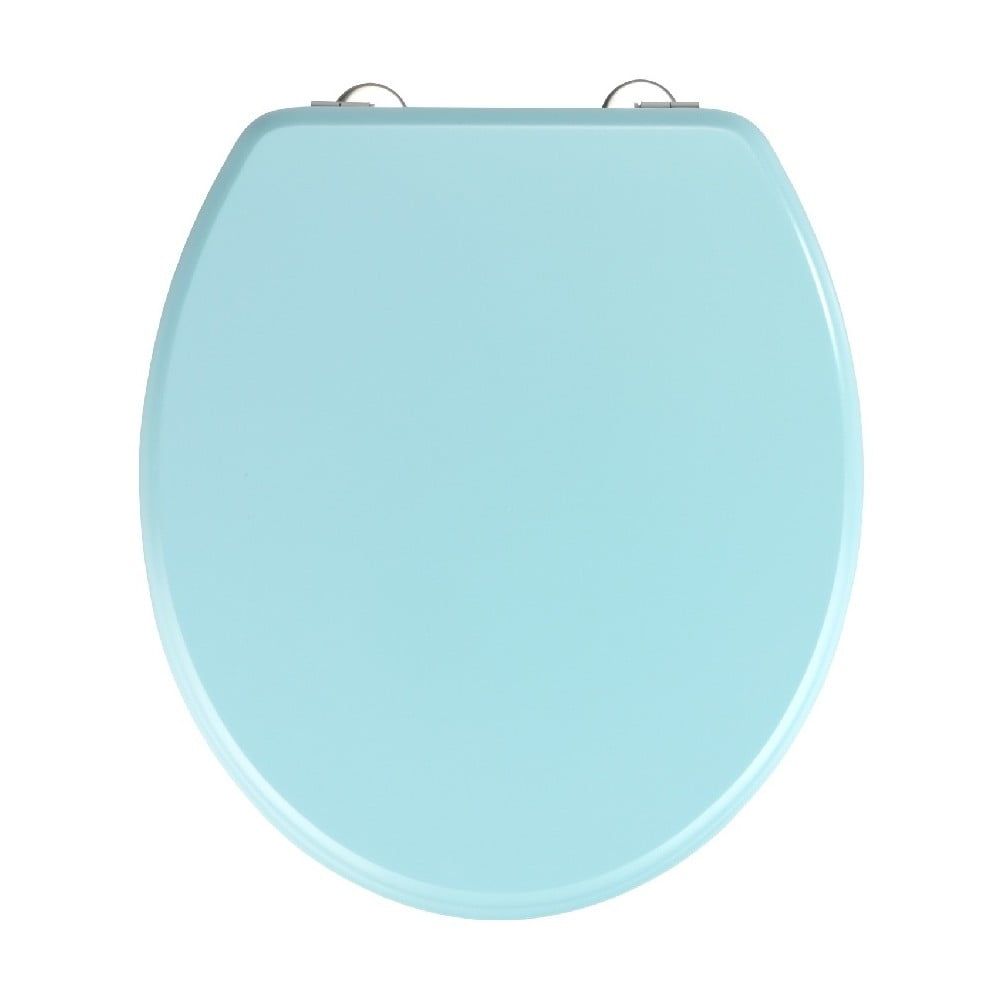 Svetlomodré WC sedadlo Wenko Prima Light Blue, 41 × 37 cm - Bonami.sk