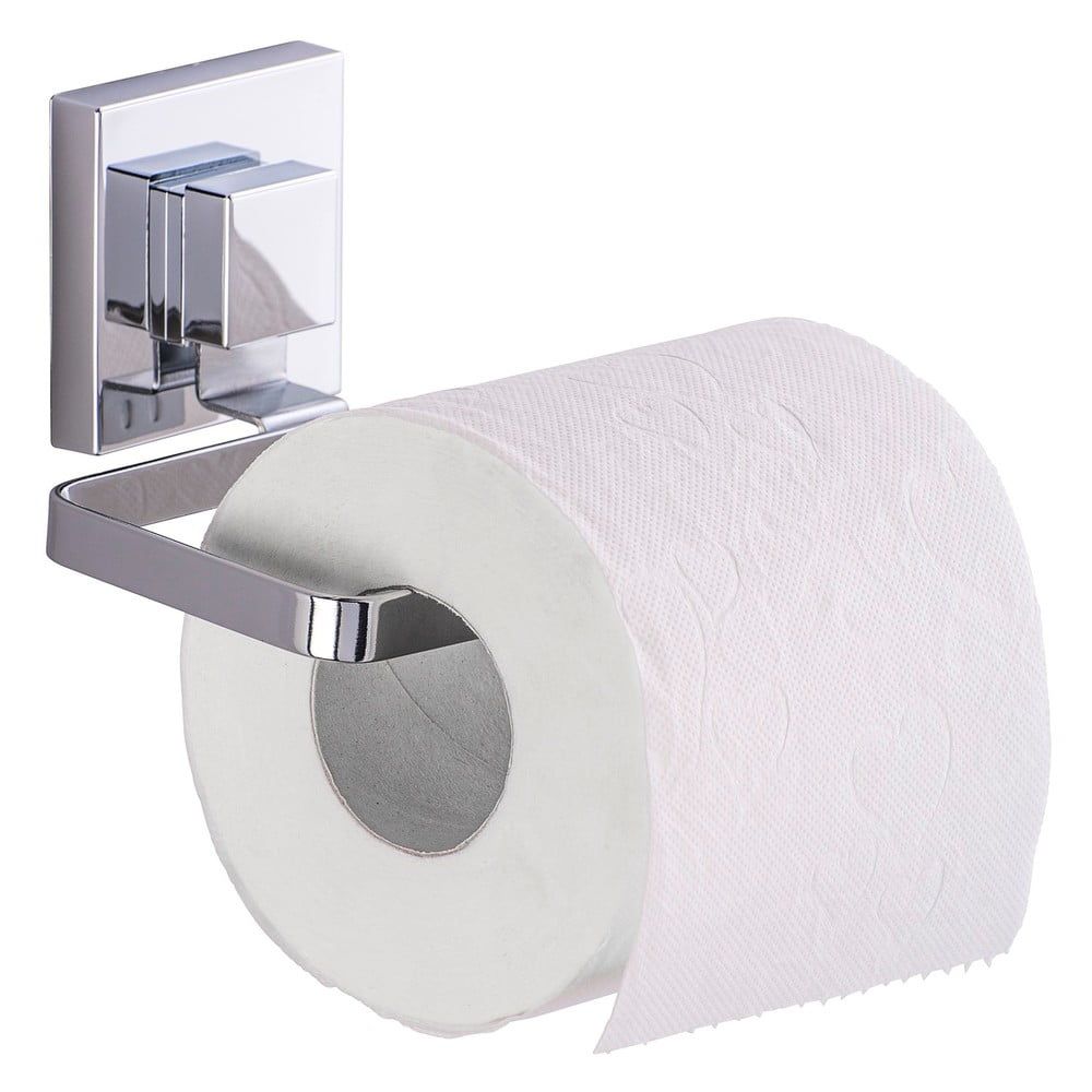 Samodržiaci držiak na toaletný papier Wenko Vacuum-Loc Quadrio, nosnosť až 33 kg - Bonami.sk