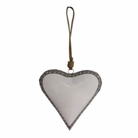 Dekoratívne srdce Antic Line Light Heart, 20 cm
