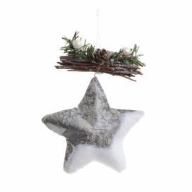 Vianočná ozdoba v tvare hviezdičky InArt Star Bonami.sk