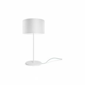 Biela stolová lampa Sotto Luce MIKA M 1T