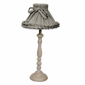 Stolová lampa Antic Line Romance Grey, 78 cm