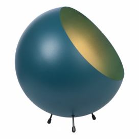 Stolová lampa v matnej modro-zelenej farbe Leitmotiv Bell