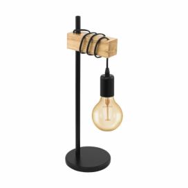 Eglo Eglo 32918 - Stolná lampa TOWNSHEND 1xE27/10W/230V 