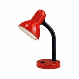 Eglo EGLO 9230 - Stolná lampa BASIC 1xE27/40W červená 