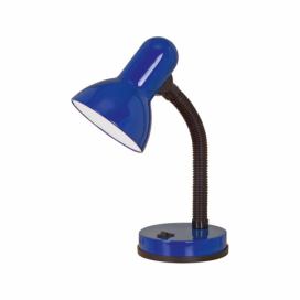 Eglo EGLO 9232 - Stolná lampa BASIC 1xE27/40W modrá 