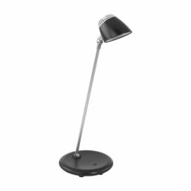 Eglo Eglo 97047 - LED Stolná lampa CAPUANA 1xLED/4,8W/230V čierna 