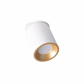  Podhľadové bodové svietidlo HARON 1xGU10/10W/230V biela/zlatá 