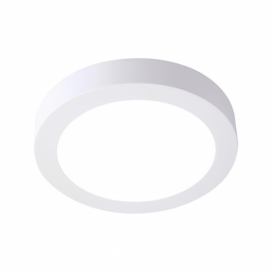 Biele kruhové stropné svietidlo SULION, ø 22,5 cm