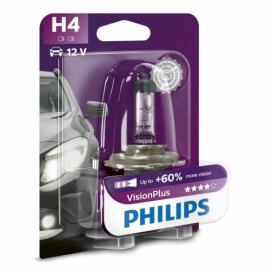 Philips Autožiarovka Philips VISION PLUS 12342VPB1 H4 P43t-38/55W/12V 