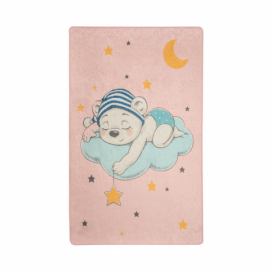 Detský koberec Pink Sleep, 140 × 190 cm