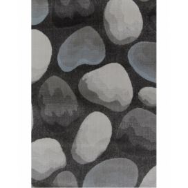 Koberec Menga 160x235 cm - hnedá / sivá / vzor kamene nabbi.sk
