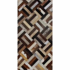 Kožený koberec Typ 2 70x140 cm - vzor patchwork nabbi.sk