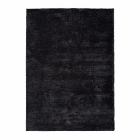Antracitový koberec Universal Shanghai Liso Antracita, 80 × 150 cm Bonami.sk