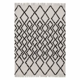 Béžovo-čierny koberec Asiatic Carpets Hackney Diamond, 160 x 230 cm Bonami.sk