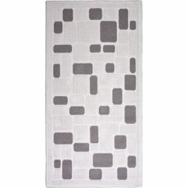 Béžový bavlnený koberec Vitaus Mozaik, 80 x 150 cm Bonami.sk