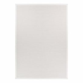 Biely obojstranný koberec Narma Kalana White, 80 x 250 cm