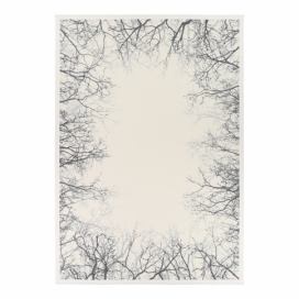 Biely obojstranný koberec Narma Pulse White, 80 x 250 cm Bonami.sk