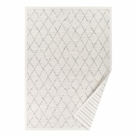 Biely vzorovaný obojstranný koberec Narma Vao, 70 × 140 cm Bonami.sk