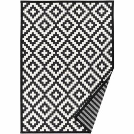 Čierno-biely obojstranný koberec Narma Viki Black, 80 x 250 cm Bonami.sk