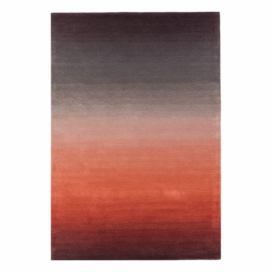 Červeno-sivý koberec Asiatic Carpets Ombre, 120 x 170 cm Bonami.sk