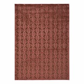 Červený koberec z viskózy Universal Margot Copper, 60 x 110 cm Bonami.sk