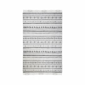 Čierno-biely bavlnený koberec HSM collection Colorful Living Manio, 120 × 180 cm Bonami.sk