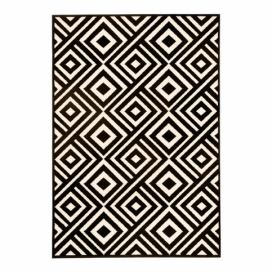 Čierno-béžový koberec Hanse Home Art, 140 × 200 cm