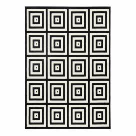 Čierno-sivý koberec Zala Living Duola, 70 × 140 cm Bonami.sk