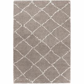 Hnedý koberec Mint Rugs Hash, 80 x 150 cm