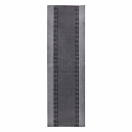 Koberec Basic, 80x500 cm, sivý