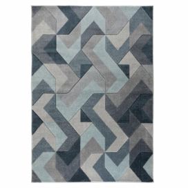 Modro-sivý koberec Flair Rugs Aurora, 120 x 170 cm Bonami.sk