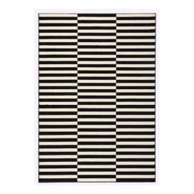 Čierno-krémový koberec Hanse Home Gloria Panel, 160 × 230 cm