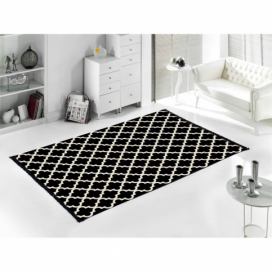 Čierno-biely obojstranný koberec Madalyon, 120 × 180 cm Bonami.sk