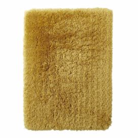 Žltý ručne tuftovaný koberec Think Rugs Polar PL Yellow, 80 × 150 cm