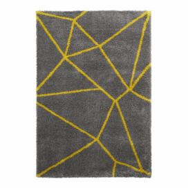 Sivo-žltý koberec Think Rugs Royal Nomadic Grey & Yellow, 120 × 170 cm Bonami.sk