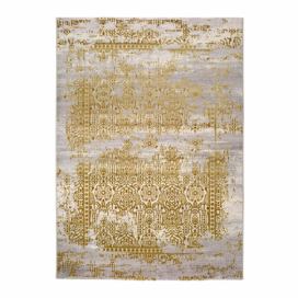 Sivo-zlatý koberec Universal Arabela Gold, 140 x 200 cm Bonami.sk